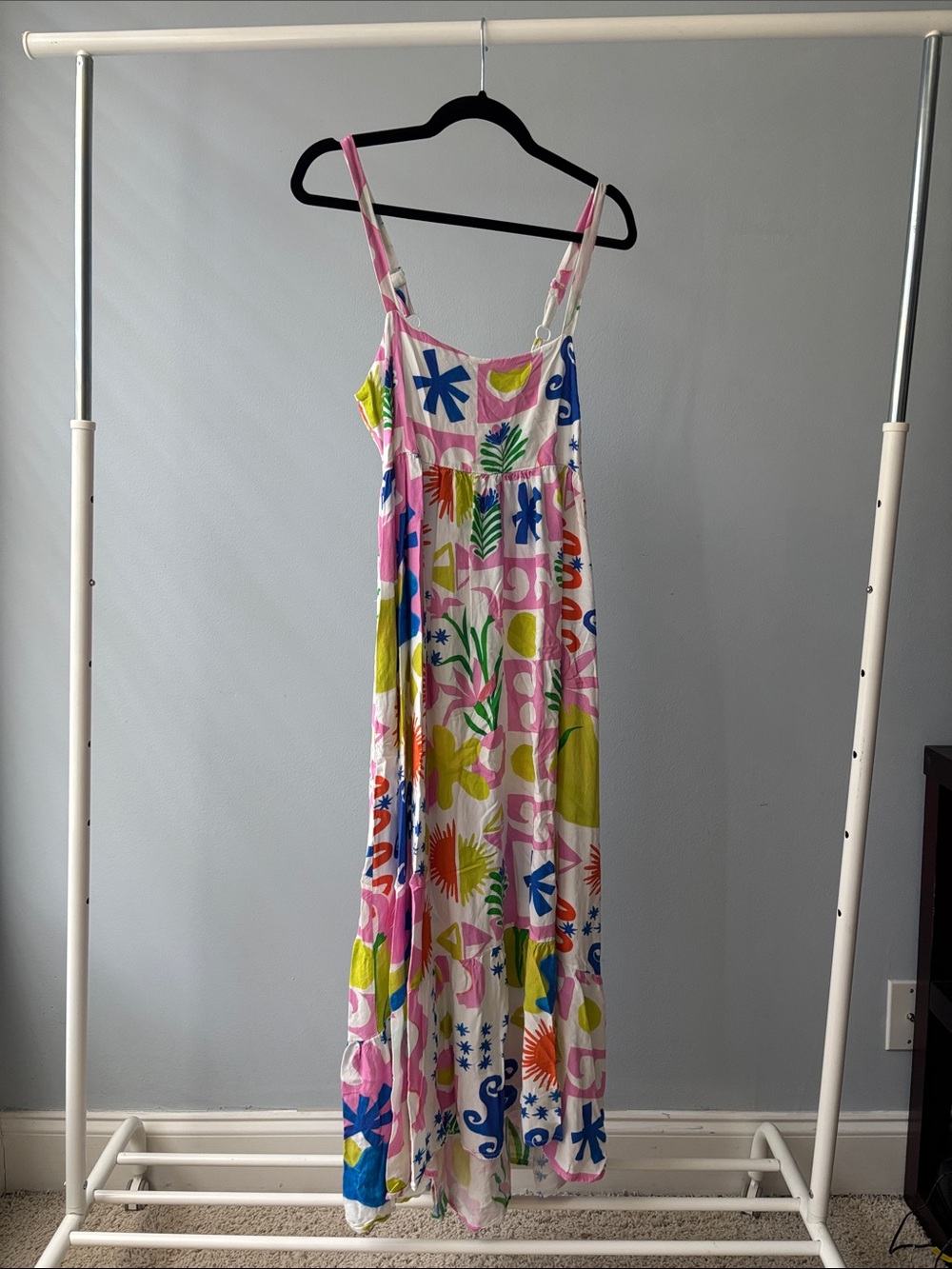Paper Heart Tropical Print Maxi Dress
